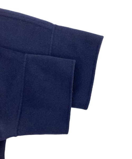 Max Mara WEEK END LINE（マックスマーラ ウイークエンドライン）Max Mara WEEK END LINE (マックスマーラ ウイークエンドライン) リバーシブルオーバーサイズウールフードコート ネイビー サイズ:38の古着・服飾アイテム