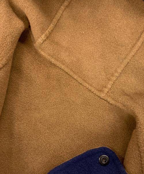 Max Mara WEEK END LINE（マックスマーラ ウイークエンドライン）Max Mara WEEK END LINE (マックスマーラ ウイークエンドライン) リバーシブルオーバーサイズウールフードコート ネイビー サイズ:38の古着・服飾アイテム