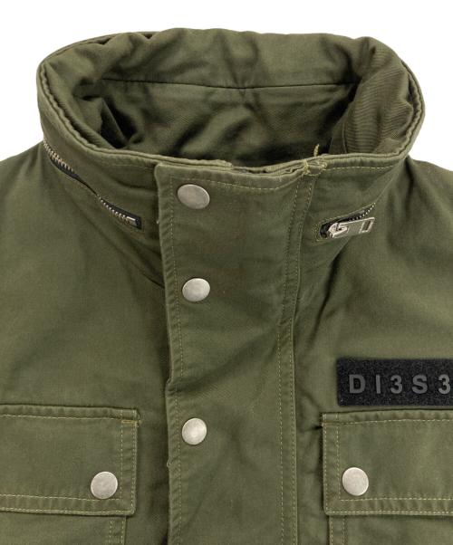 DIESEL（ディーゼル）DIESEL (ディーゼル) フィールドジャケット ミリタリージャケット カーキ サイズ:XSの古着・服飾アイテム