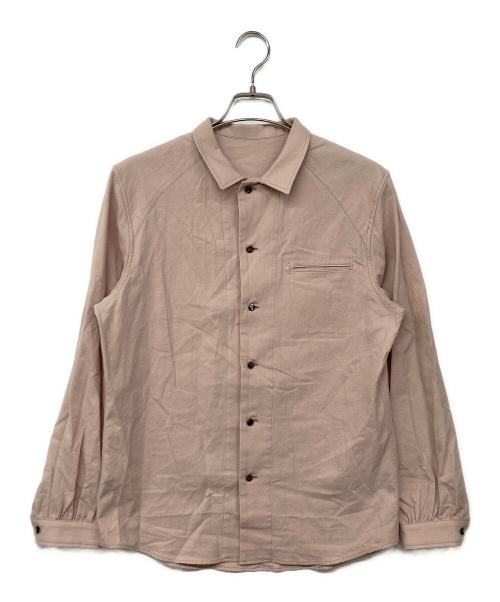 Verthandi（ヴェルザンディ）Verthandi (ヴェルザンディ) adam cotton paper shirt コットン和紙シャツ ピンク サイズ:記載なしの古着・服飾アイテム