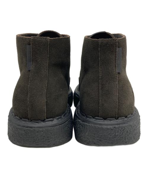 N.HOOLYWOOD COMPILE（エヌ.ハリウッドコンパイル）N.HOOLYWOOD COMPILE (エヌ.ハリウッドコンパイル) General Scale (ジェネラルスケール) Suede Lace-up Boots ブラウン サイズ:40の古着・服飾アイテム