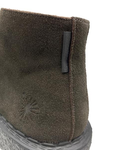 N.HOOLYWOOD COMPILE（エヌ.ハリウッドコンパイル）N.HOOLYWOOD COMPILE (エヌ.ハリウッドコンパイル) General Scale (ジェネラルスケール) Suede Lace-up Boots ブラウン サイズ:40の古着・服飾アイテム