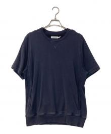 nonnative（ノンネイティブ）の古着「DWELLER CREW PULLOVER S/S COTTON SWEAT OVERDYED」｜ネイビー