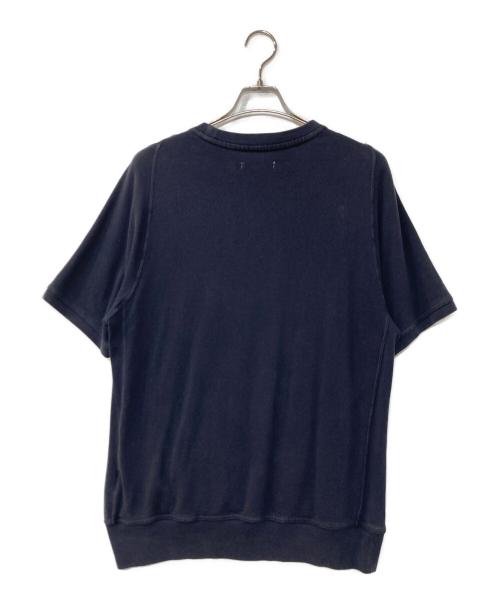 nonnative（ノンネイティブ）nonnative (ノンネイティブ) DWELLER CREW PULLOVER S/S COTTON SWEAT OVERDYED ネイビー サイズ:1の古着・服飾アイテム