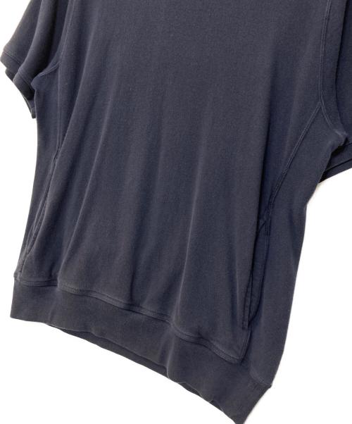 nonnative（ノンネイティブ）nonnative (ノンネイティブ) DWELLER CREW PULLOVER S/S COTTON SWEAT OVERDYED ネイビー サイズ:1の古着・服飾アイテム