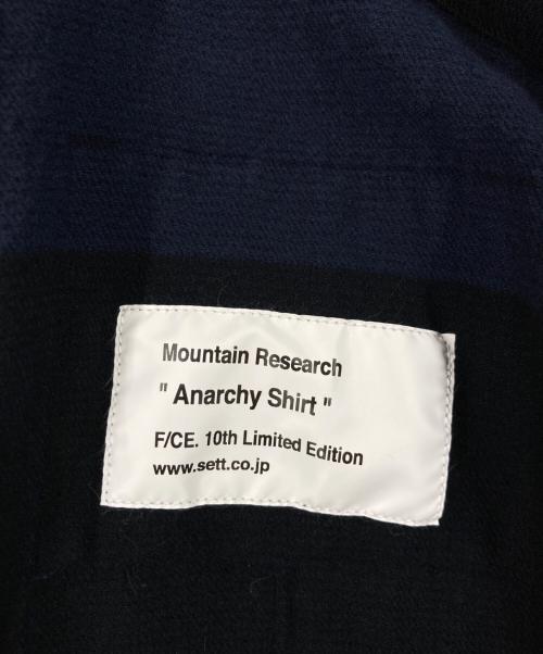 F/CE.（エフシーイー）F/CE. (エフシーイー) MOUNTAIN RESEARCH (マウンテンリサーチ) ANARCHY SHIRTS ネイビー サイズ:Mの古着・服飾アイテム