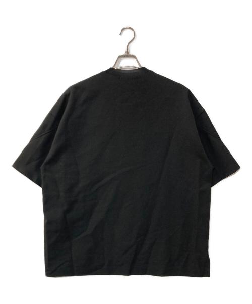 CULLNI（クルニ）CULLNI (クルニ) Chambray Twill Military Pocket Tee シャンブレーツイルミリタリーポケットT ブラック サイズ:2の古着・服飾アイテム