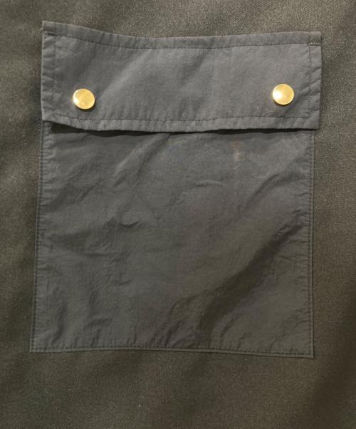 CULLNI（クルニ）CULLNI (クルニ) Chambray Twill Military Pocket Tee シャンブレーツイルミリタリーポケットT ブラック サイズ:2の古着・服飾アイテム