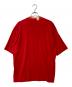 N.HOOLYWOOD (エヌ ハリウッド) RANDOM TUCKED CREW NECK T-SHIRT Tシャツ レッド サイズ:38：5000円
