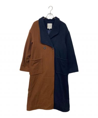 中古・古着通販】UN3D. (アンスリード) ASYMME COLLAR WOOL CT バイ