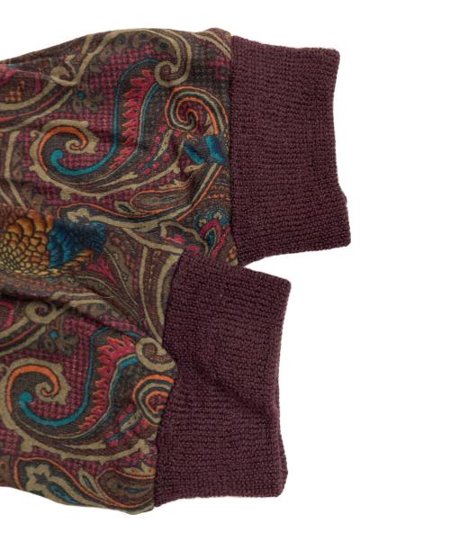 GUCCI（グッチ）GUCCI (グッチ) ペイズリーニットポロワンピース ブラウン サイズ:Ｍの古着・服飾アイテム