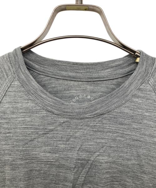 山と道（ヤマトミチ）山と道 (ヤマトミチ) Merino Pullover グレー サイズ:XSの古着・服飾アイテム