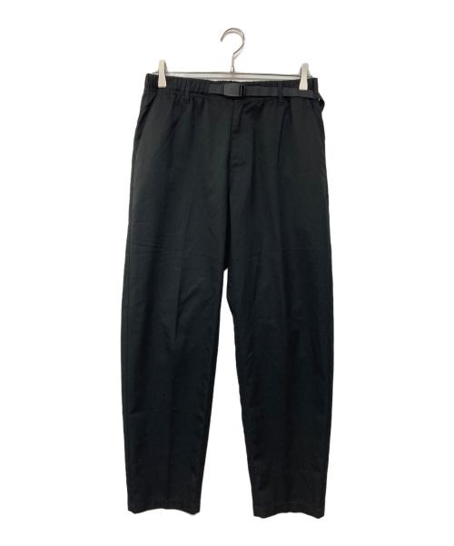 GRAMICCI（グラミチ）GRAMICCI (グラミチ) LOWERCASE (ロウワーケース) ワイドテーパードスラックスパンツ ブラック サイズ:Mの古着・服飾アイテム