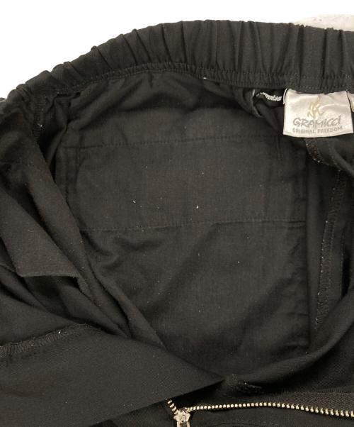 GRAMICCI（グラミチ）GRAMICCI (グラミチ) LOWERCASE (ロウワーケース) ワイドテーパードスラックスパンツ ブラック サイズ:Mの古着・服飾アイテム