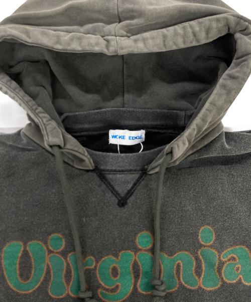 WOKE EDGE（ウォーク エッジ）WOKE EDGE (ウォーク エッジ) After Added Hoodie / フーディー ブラック サイズ:M 未使用品の古着・服飾アイテム