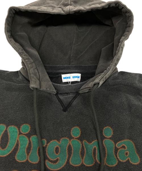 WOKE EDGE（ウォーク エッジ）WOKE EDGE (ウォーク エッジ) After Added Hoodie ブラック サイズ:M 未使用品の古着・服飾アイテム