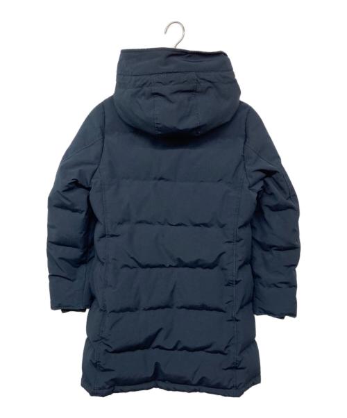 DANTON（ダントン）DANTON (ダントン) フード付きロングダウンコート ネイビー サイズ:36の古着・服飾アイテム