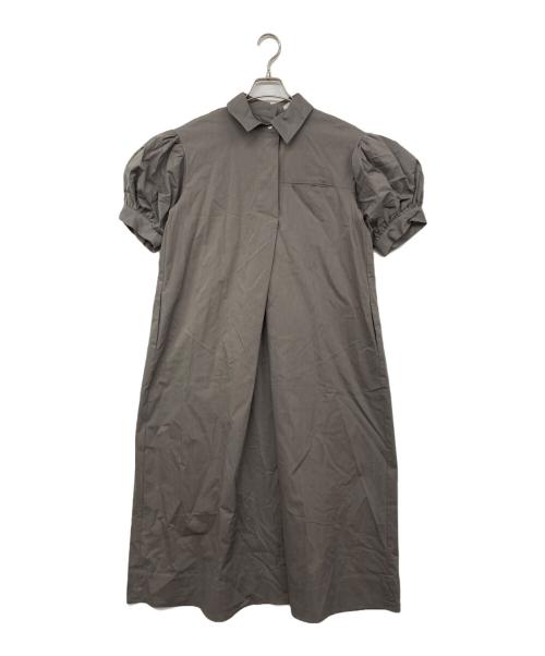 ELENDEEK（エレンディーク）ELENDEEK (エレンディーク) フォルムシャツワンピース グレー サイズ:1の古着・服飾アイテム