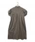 ELENDEEK (エレンディーク) フォルムシャツワンピース グレー サイズ:1：12000円