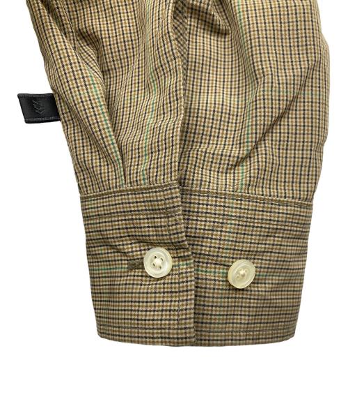 DAIWA PIER39（ダイワ ピア39）DAIWA PIER39 (ダイワ ピア39) TECH WORK SHIRTS L/S GUN CLUB PLAIDS ブラウン サイズ:Mの古着・服飾アイテム