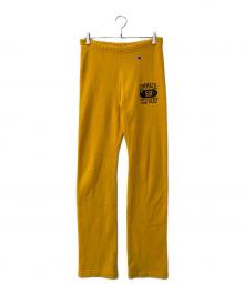 Champion（チャンピオン）の古着「80`Sスウェットパンツ」｜イエロー
