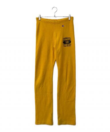 う*う様 【希少】ddim 刺繍スウェットパンツ 黄色 XL 中古・古着通販】Champion (チャンピオン) 80`Sスウェットパンツ