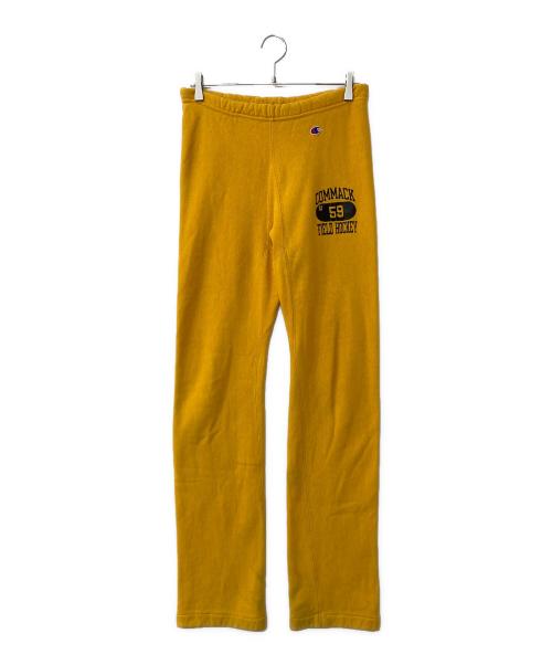 Champion（チャンピオン）Champion (チャンピオン) 80`Sスウェットパンツ イエロー サイズ:MEDIUMの古着・服飾アイテム
