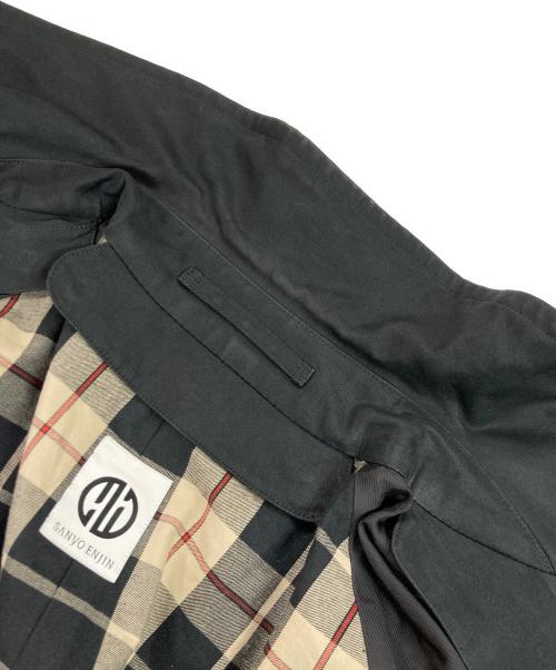 SANYO ENJIN（サンヨーエンジン）SANYO ENJIN (サンヨーエンジン) タイロッケンコート ブラック サイズ:記載なしの古着・服飾アイテム