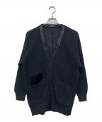 UNDERCOVERアンダーカバー）の古着「和紙カーディガン」｜ブラック