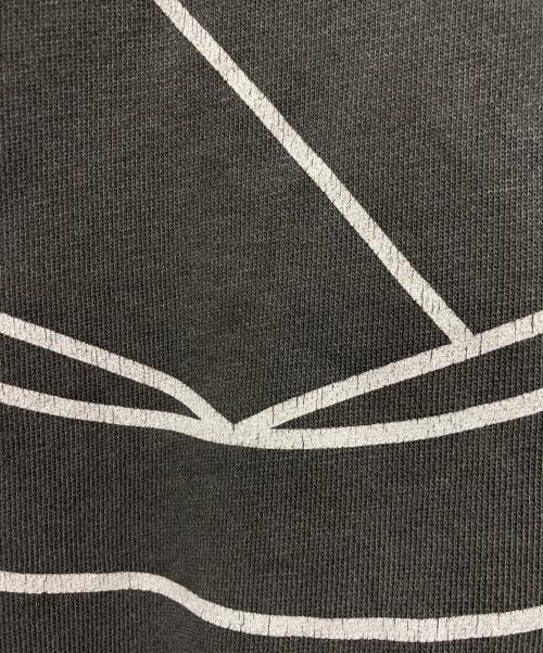 RE:NUMBER (N)INE（リナンバーナイン）RE:NUMBER (N)INE (リナンバーナイン) EMBLEM PIGMENT BIO PULLOVER HOODIE / エンブレム プルオーバーパーカー グレー サイズ:3の古着・服飾アイテム
