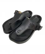 LOEWEロエベ）の古着「EASE SANDAL イーズサンダル」｜ブラック