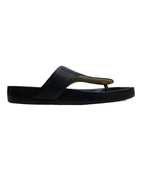 LOEWE（ロエベ）LOEWE (ロエベ) EASE SANDAL イーズサンダル ブラック サイズ:38の古着・服飾アイテム