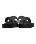 中古・古着 LOEWE (ロエベ) EASE SANDAL イーズサンダル ブラック サイズ:38：25000円