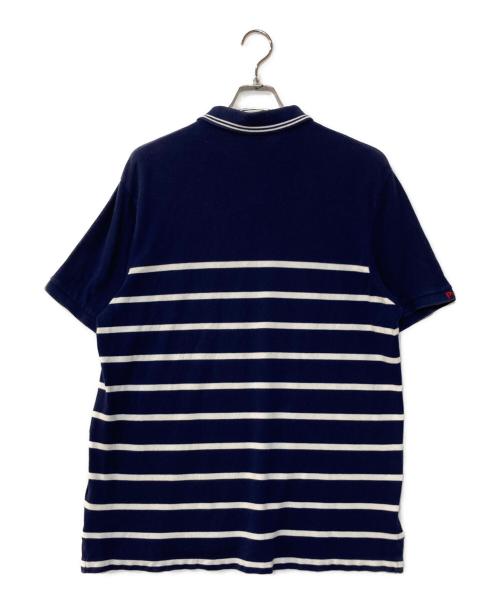 POLO RALPH LAUREN（ポロ・ラルフローレン）POLO RALPH LAUREN (ポロ・ラルフローレン) ポロベアポロシャツ ネイビー サイズ:XLの古着・服飾アイテム