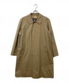 Burberry'sバーバリー）の古着「90`sノバチェックステンカラーコート」｜ベージュ