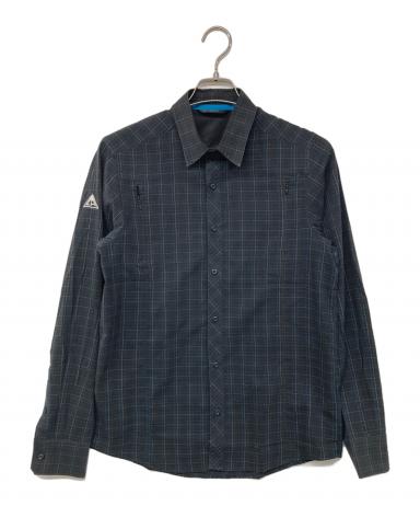 中古・古着通販】ARC'TERYX (アークテリクス) チェックシャツ グレー