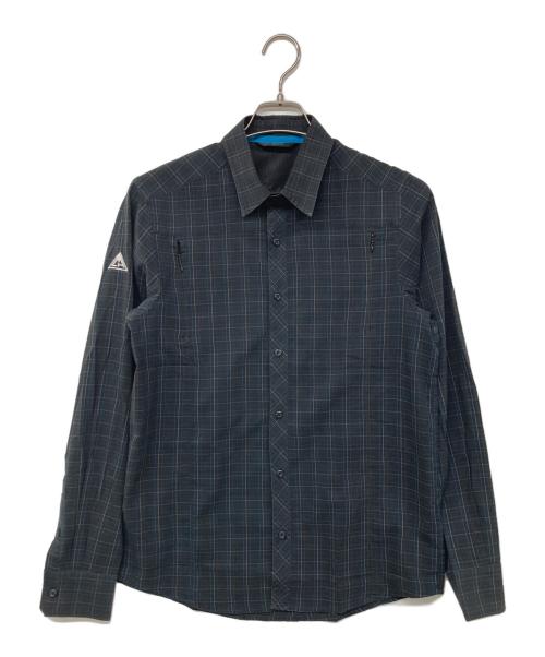ARC'TERYX（アークテリクス）ARC'TERYX (アークテリクス) チェックシャツ グレー サイズ:Sの古着・服飾アイテム