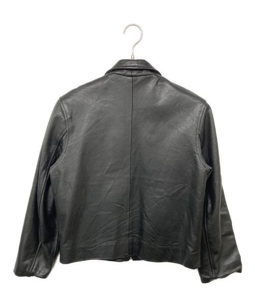 Rugby North America（ラグビーノースアメリカ）Rugby North America (ラグビーノースアメリカ) レザージャケット レザートラッカージャケット ブラック サイズ:不明の古着・服飾アイテム