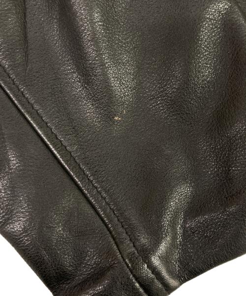 Rugby North America（ラグビーノースアメリカ）Rugby North America (ラグビーノースアメリカ) レザージャケット レザートラッカージャケット ブラック サイズ:不明の古着・服飾アイテム