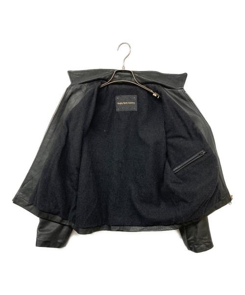Rugby North America（ラグビーノースアメリカ）Rugby North America (ラグビーノースアメリカ) レザージャケット レザートラッカージャケット ブラック サイズ:不明の古着・服飾アイテム