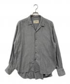 JUN MIKAMIジュン ミカミ）の古着「コットンウールレギュラーカラーシャツ」｜グレー