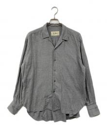 JUN MIKAMI（ジュン ミカミ）の古着「コットンウールレギュラーカラーシャツ」｜グレー