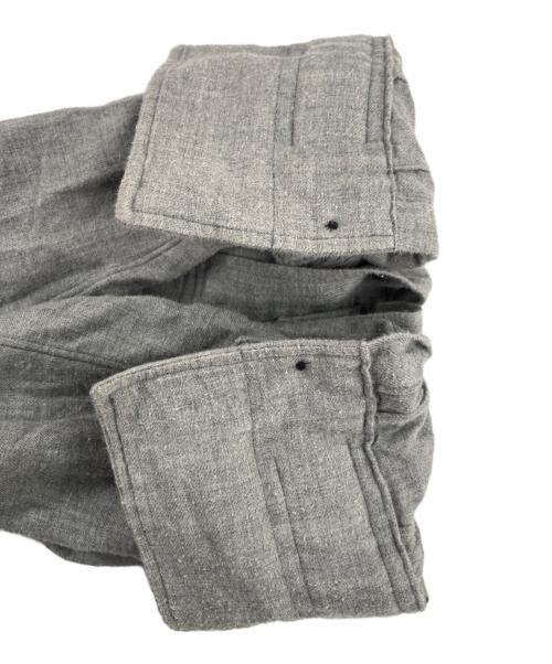 JUN MIKAMI（ジュン ミカミ）JUN MIKAMI (ジュン ミカミ) コットンウールレギュラーカラーシャツ グレー サイズ:記載なしの古着・服飾アイテム