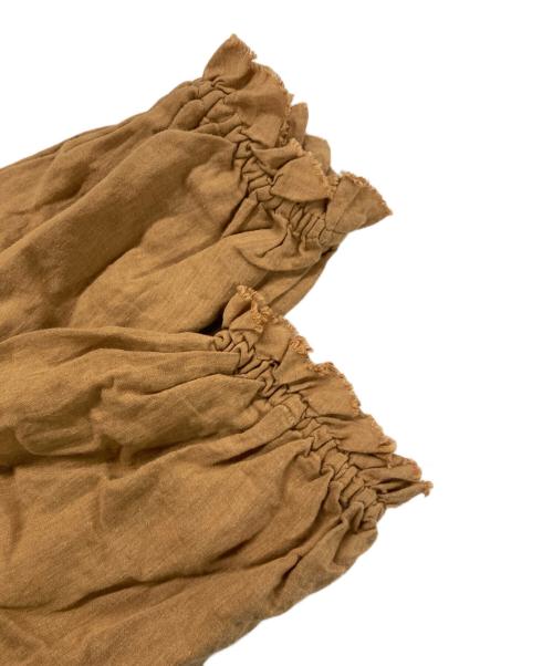 ne quittez pas（ヌキテパ）ne quittez pas (ヌキテパ) ブラウスワンピース ベージュ サイズ:FREEの古着・服飾アイテム