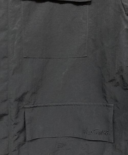 WILD THINGS（ワイルドシングス）WILD THINGS (ワイルドシングス) SHIPS別注 ナイロンジャケット マウンテンジャケット ブラック サイズ:Fの古着・服飾アイテム