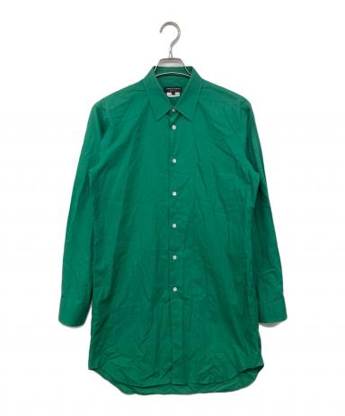 コムデギャルソンオムプリュス　グリーン 長袖シャツ S 2024SS 中古・古着通販】COMME des GARCONS HOMME PLUS (コムデギャルソンオム