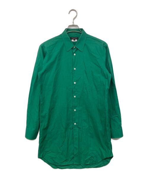 COMME des GARCONS HOMME PLUS（コムデギャルソンオムプリュス）COMME des GARCONS HOMME PLUS (コムデギャルソンオムプリュス) ロングシャツ グリーン サイズ:Sの古着・服飾アイテム