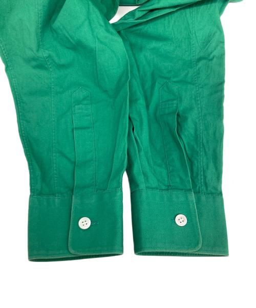 COMME des GARCONS HOMME PLUS（コムデギャルソンオムプリュス）COMME des GARCONS HOMME PLUS (コムデギャルソンオムプリュス) ロングシャツ グリーン サイズ:Sの古着・服飾アイテム