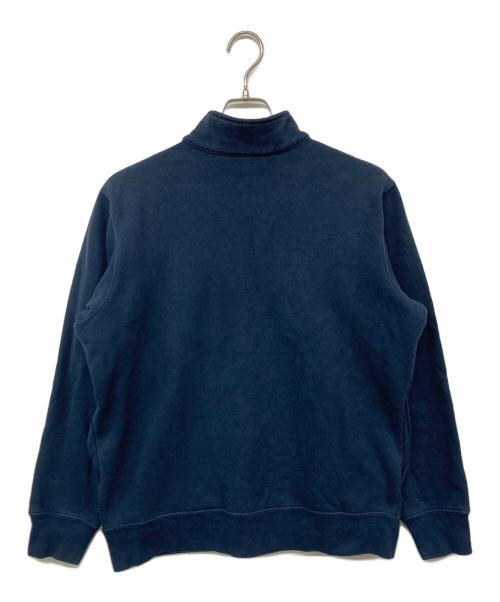 SUPREME（シュプリーム）SUPREME (シュプリーム) Half Zip  Pullover / ハーフジッププルオーバー 15AW   ネイビー サイズ:Mの古着・服飾アイテム