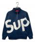 SUPREME（シュプリーム）の古着「Half Zip  Pullover / ハーフジッププルオーバー 15AW  」｜ネイビー
